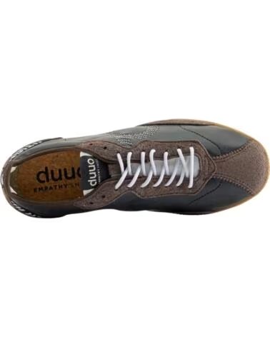 DUUO BASKETS MODE FEMME EN COULEUR NOIRE NEGRO