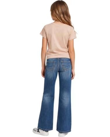 PEPE JEANS T-SHIRT MANCHES COURTES FILLE VIOLET MORADO