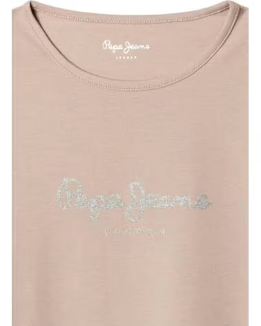 PEPE JEANS T-SHIRT MANCHES COURTES FILLE VIOLET MORADO