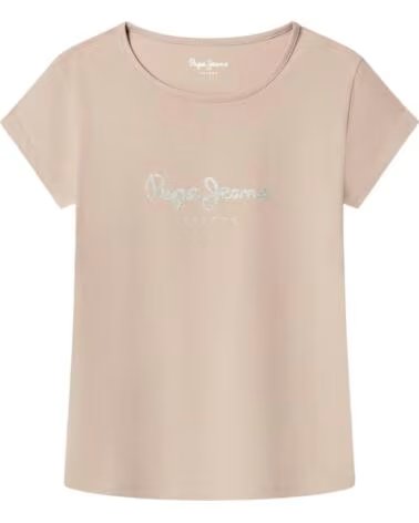 PEPE JEANS T-SHIRT MANCHES COURTES FILLE VIOLET MORADO
