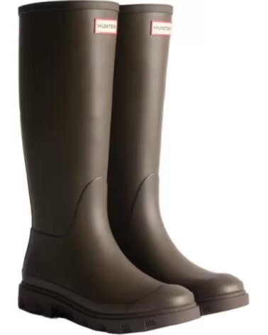 HUNTER BOTTES DE PLUIE HAUTES DOWNPOUR MARRON MARRóN