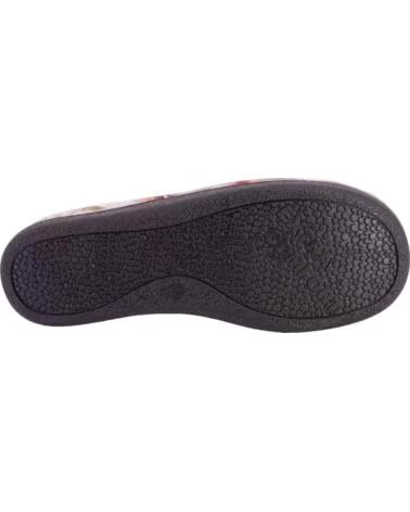 ECOFLEX 12007LOBOFLORES HAUSSCHUHE FÜR DAMEN ROJO