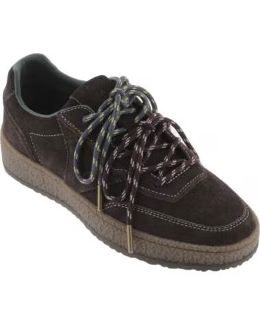VICTORIA BASKETS MALMO CROÛTE DE CUIR 1268100 MARRON