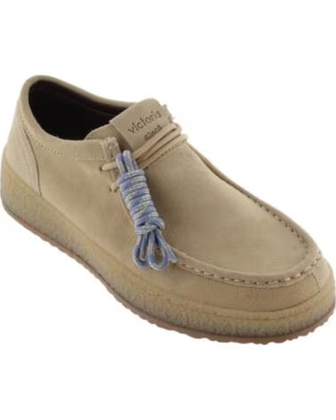 VICTORIA BASKETS MALMO WALLABEE CROÛTE DE CUIR 1268101 BEIGE