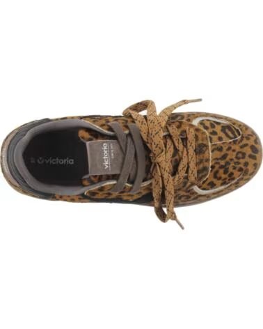 VICTORIA SNEAKER LONDRES PONY ANIMAL PRINT 1267102 LEDER CUERO