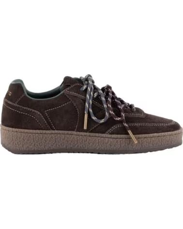 VICTORIA BASKETS MALMO CROÛTE DE CUIR 1268100 MARRON