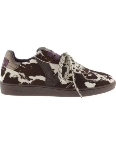 SNEAKERS VICTORIA LONDRES CAVALLINO ANIMAL PRINT 1267102 MARRONE MARRON