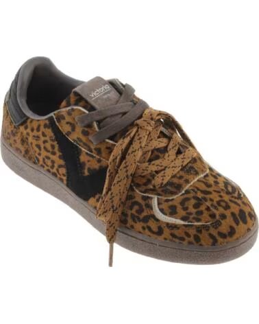 VICTORIA SNEAKER LONDRES PONY ANIMAL PRINT 1267102 LEDER CUERO