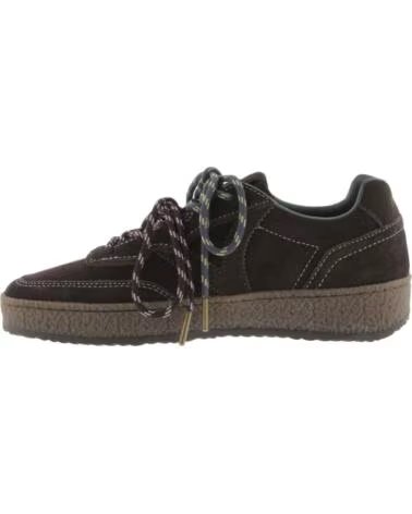 VICTORIA BASKETS MALMO CROÛTE DE CUIR 1268100 MARRON