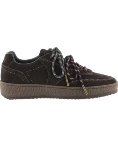 VICTORIA BASKETS MALMO CROÛTE DE CUIR 1268100 MARRON
