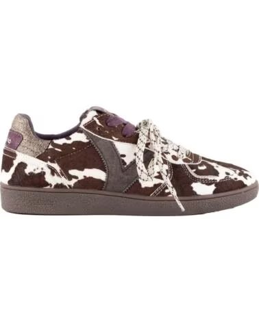 SNEAKERS VICTORIA LONDRES CAVALLINO ANIMAL PRINT 1267102 MARRONE MARRON