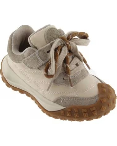 VICTORIA SNEAKERS BAMBINO RITMO STRAPPO E LACCI NYLON 1349102 BEIGE