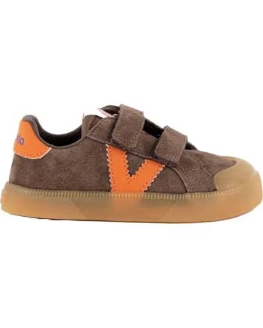 VICTORIA ZAPATILLAS NIÑO OLIVER BAREFOOT TIRAS SERRAJE 1356107 MARRÓN MARRON