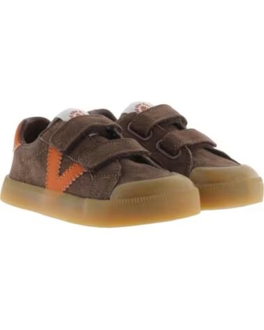 VICTORIA ZAPATILLAS NIÑO OLIVER BAREFOOT TIRAS SERRAJE 1356107 MARRÓN MARRON