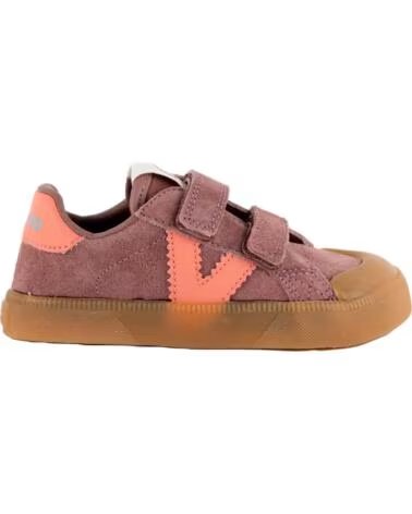SNEAKER BAMBINA OLIVER BAREFOOT STRAPPI CROSTA DI CUOIO 1356107 MALVA