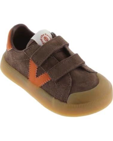 VICTORIA ZAPATILLAS NIÑO OLIVER BAREFOOT TIRAS SERRAJE 1356107 MARRÓN MARRON
