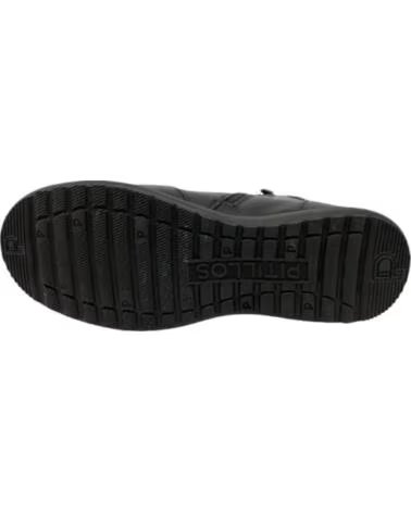 PITILLOS BOTTINES AVEC ÉLASTIQUES CENTRAUX ET FERMETURE ÉCLAIR NEGRO