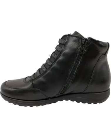 PITILLOS BOTTINES AVEC ÉLASTIQUES CENTRAUX ET FERMETURE ÉCLAIR NEGRO