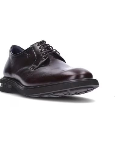 FLUCHOS F0631 BELGAS SAPATOS DE PELE PARA HOMEM SIERRACAFE