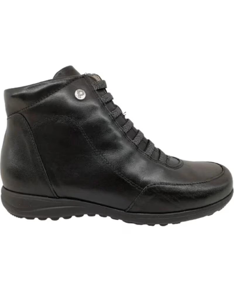 PITILLOS BOTTINES AVEC ÉLASTIQUES CENTRAUX ET FERMETURE ÉCLAIR NEGRO
