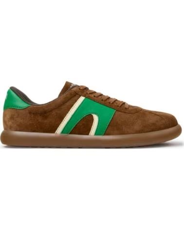 KAPPA HERREN SNEAKER CAMPER K100937 PELOTAS SOLLER BRAUN UND GRÜN MARRONVERDE038