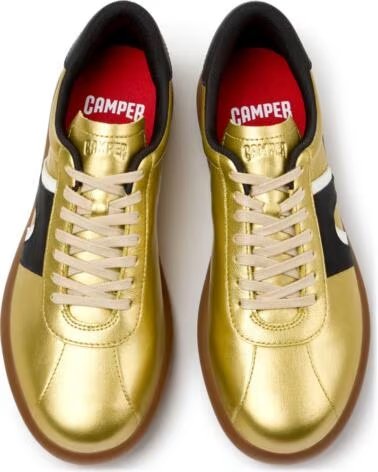 SAPATILHAS CAMPER PELOTAS SOLLER K100937 AMARELO PRETO AMARILLONEGRO039