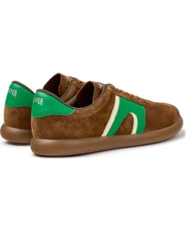 KAPPA HERREN SNEAKER CAMPER K100937 PELOTAS SOLLER BRAUN UND GRÜN MARRONVERDE038