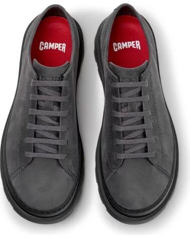 SAPATOS DE PELE CAMPER BRUTUS K101066 CINZENTO GRIS003