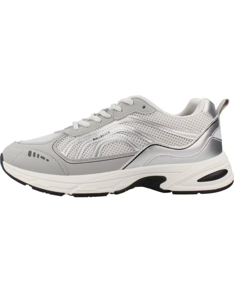 BULL BOXER SNEAKERS FEMME 6BB0710101 ARGENT 5100