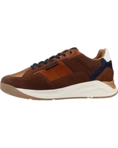 BULL BOXER BASKETS HOMME MODÈLE 7CI0100101 COULEUR MARRON 3341