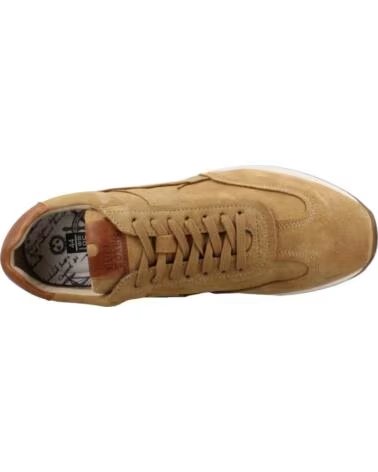 BULL BOXER SNEAKERS HOMME 7NU0340101 CUIR MARRON CLAIR 3800
