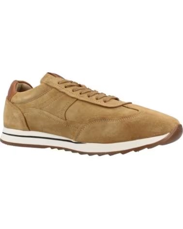 BULL BOXER SNEAKERS HOMME 7NU0340101 CUIR MARRON CLAIR 3800