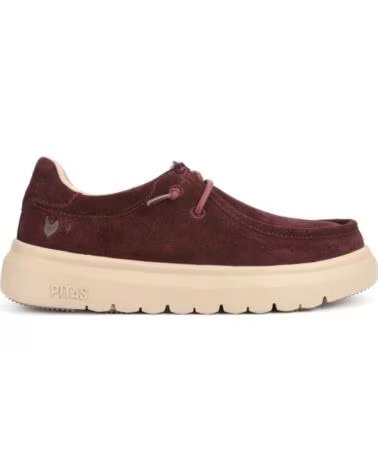 WALK IN PITAS WALLABEE SCHUHE LYON AMARONE ROJO