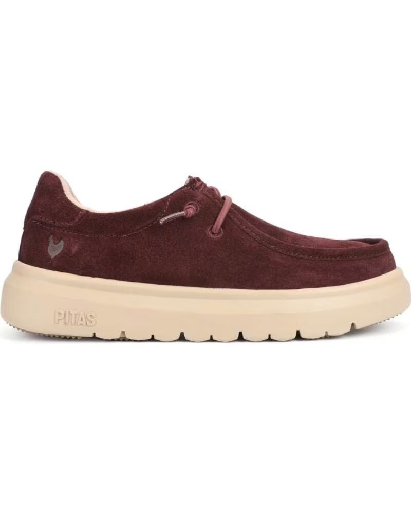 WALK IN PITAS WALLABEE SCHUHE LYON AMARONE ROJO