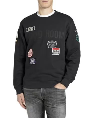 REPLAY SWEAT-SHIRT AVEC ÉCUSSONS TOKYO ROOM M13LR VARIOS COLORES