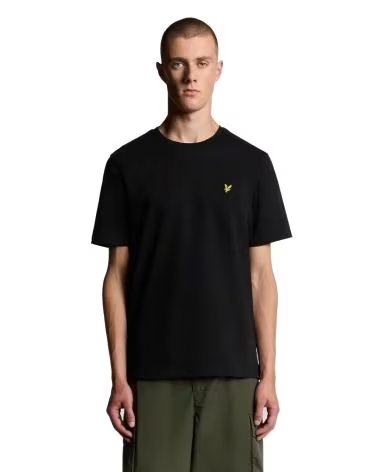 LYLE & SCOTT KURZARM-T-SHIRT BESTICKTES LOGO BAUMWOLLE VARIOS COLORES