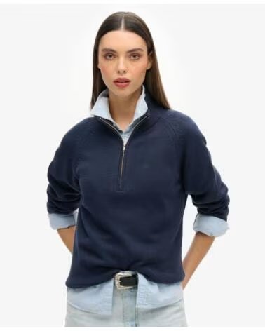 SUPERDRY JERSEY PUNTO MEDIA CREMALLERA VARIOS COLORES