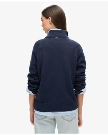 SUPERDRY JERSEY PUNTO MEDIA CREMALLERA VARIOS COLORES