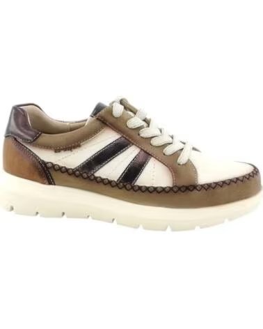 AMARPIES SCARPE CASUAL DA DONNA TAUPE CON LACCI AHI31118 VARIOS COLORES