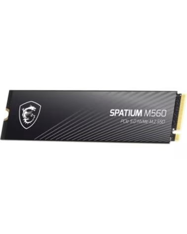 MSI Disco duro interno solido ssd spatium m560 2tb m 2 pcie 5 0