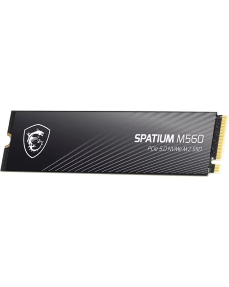 MSI Disco duro interno solido ssd spatium m560 2tb m 2 pcie 5 0
