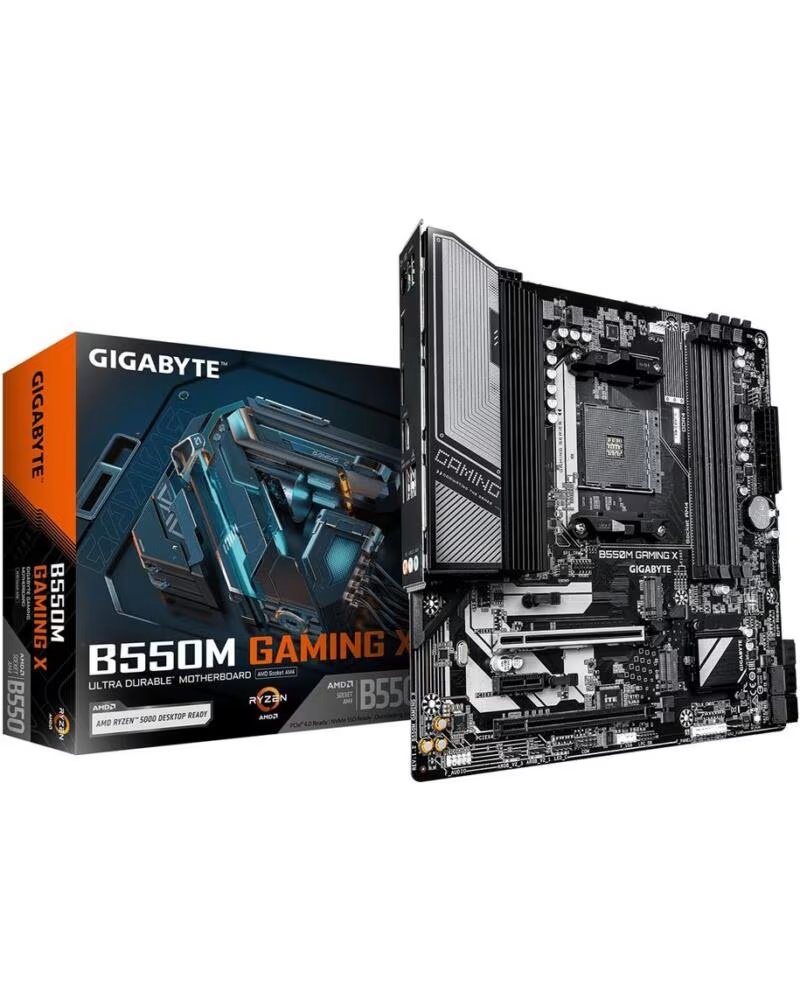 GIGABYTE Placa base b550m gaming x am4 atx - 4x ddr4
