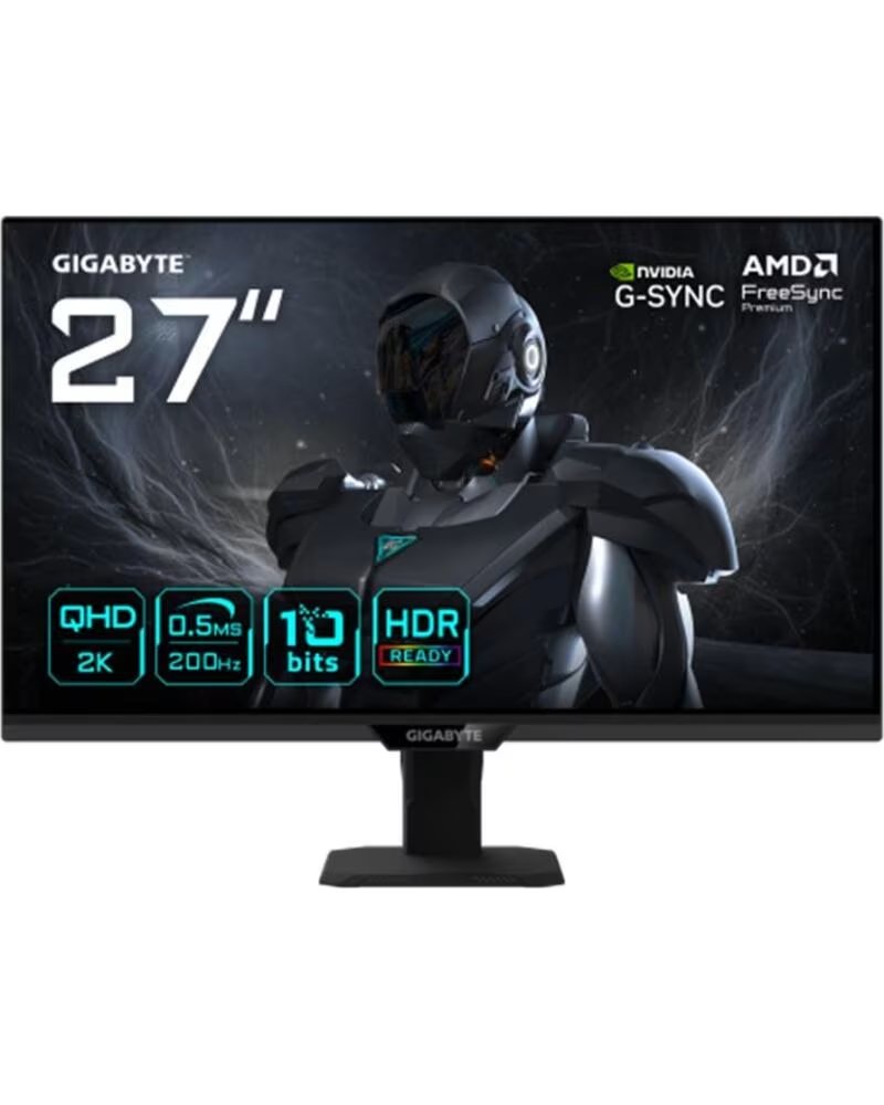 GIGABYTE Monitor gaming g27q20t 27 pulgadas qhd 200hz