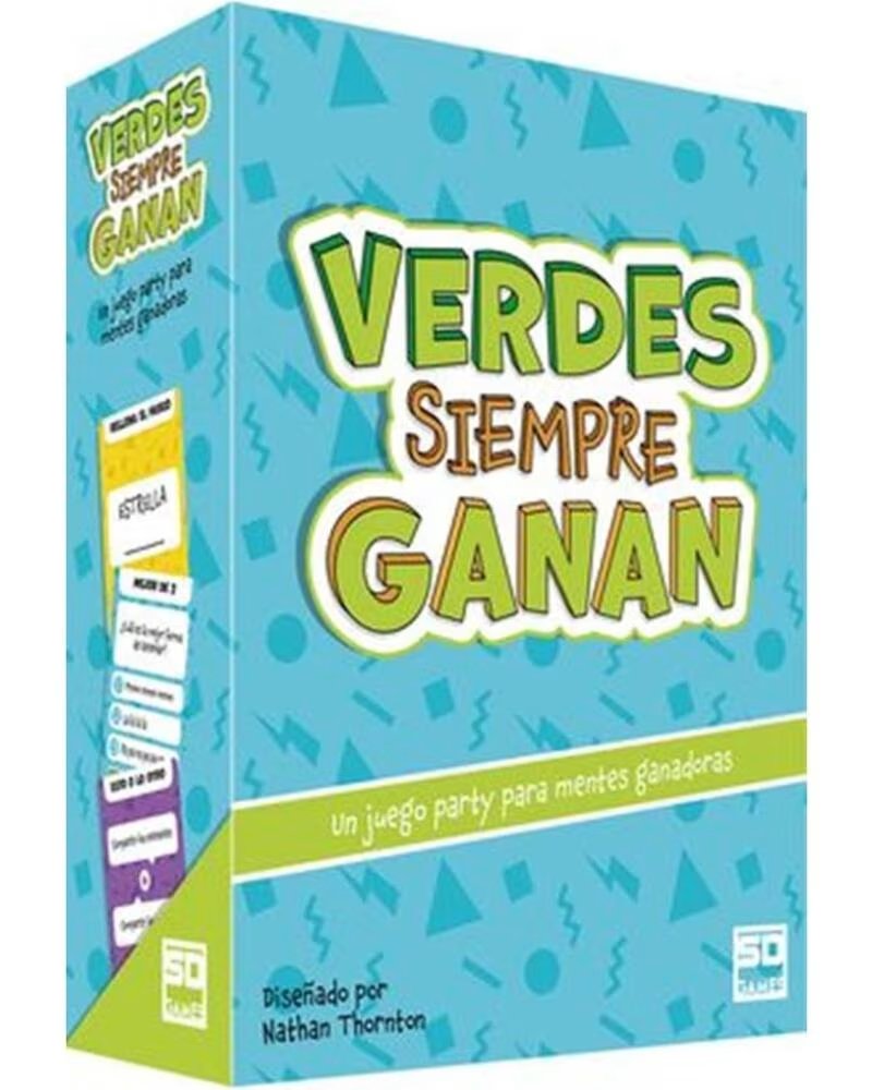 SD GAMES Juego de mesa verdes siempre ganan