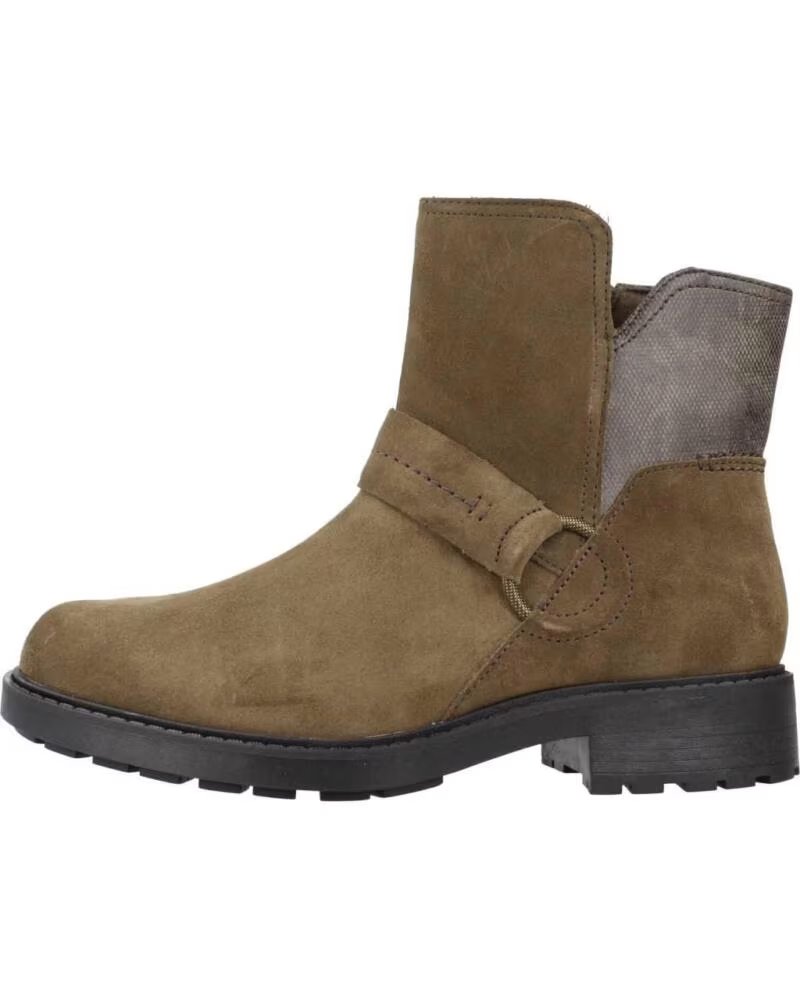 CLARKS BOTTINES FEMME MODÈLE OPAL ROSE VERT OLIVE