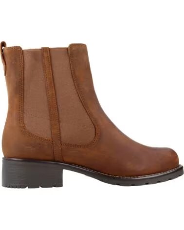CLARKS BOTTINES FEMME MODÈLE 145891 MARRON BROWN