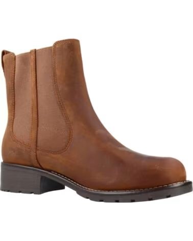 CLARKS BOTTINES FEMME MODÈLE 145891 MARRON BROWN