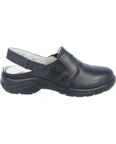 LUISETTI ZUECO SANITÁRIO UNISSEX MENORCA 0036 2 CR BRANCO E PRETO NEGRO