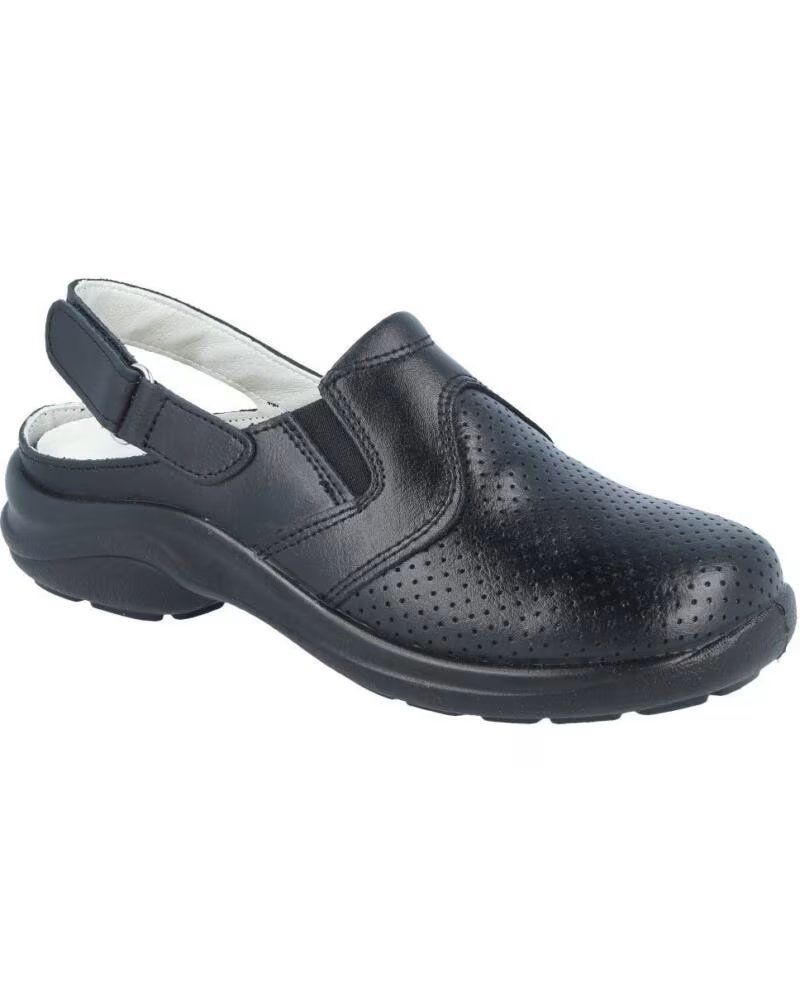 LUISETTI ZUECO SANITÁRIO UNISEXO MENORCA 0036 CR NEGRO