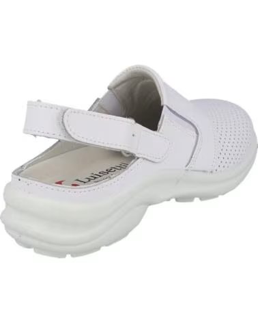 LUISETTI ZOCCOLO SANITARIO UNISEX MENORCA 0036 CR BIANCO E NERO BLANCO